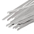 100PCs Metal Zip Ties Stainless Steel Self-Lock Ties Exhaust Wrap - millionsource