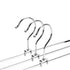 20 Pack Metal Pants Trousers Skirt Dress Coat Clip Hangers - millionsource