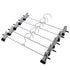 20 Pack Metal Pants Trousers Skirt Dress Coat Clip Hangers - millionsource