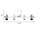 20 Pack Metal Pants Trousers Skirt Dress Coat Clip Hangers - millionsource