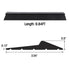 EPDM Rubber Garage Door Bottom Threshold Seal Weather Stripping - millionsource