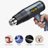 Dual-Temperature Heat Guns Blower Heater Craft Tool with 4 Nozzles - millionsource