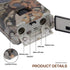 32GB Wildlife Camera 1080P HD IR Trail Cam Video Motion Detection - millionsource