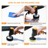 980W 5" Car Polishers Buffers Wax Machine Kit - millionsource