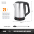 2L Electric Stainless Steel Tea Kettle Coffee Pot Hot Water Quick Boil BPA-Free - millionsource
