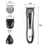 Rechargeable Men's Cordless Hair Cutting Trimming Kit Barber set - millionsource