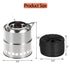 Upgraded Portable Camping Wood Stove w/Solid Alcohol Plate - millionsource