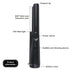 Handheld Pin Pointer Wand High Sensitivity Metal Detectors w/Light - millionsource