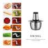 Stainless Steel Electric Meat Grinder Vegetable Cutter Maker - millionsource