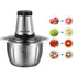 Stainless Steel Electric Meat Grinder Vegetable Cutter Maker - millionsource