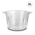 2L Electric Meat Grinder Food Chopper Blender Slicer with Glass Bowl - millionsource