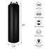 Heavy Duty Hanging Punching Bag PU Leather w/Bold Metal Chain - millionsource
