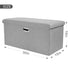 Foldable StorageCollapsible Bench Stool Footrest Toy Chest - millionsource