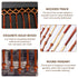 Natural Wood and Bamboo Beaded Curtain Fly Screen - millionsource