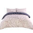3Pcs Reversible Printed Duvet Cover Pillowcase Bedding Set - millionsource