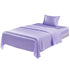 Smooth Satin Silk Sheet Set Deep Pocket Bed Sheet