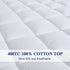 Waterproof Mattress Pad Cover Quilted Fitted Topper - millionsource