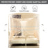 4 Corner Post Bed Canopy Elegant Curtain Mosquito Net - millionsource