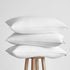 2 Pack Gusseted Goose Down Feather Sleep Pillows - millionsource