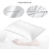 2 Pack Gusseted Goose Down Feather Sleep Pillows - millionsource
