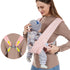 4-in-1 Newborn Infant Baby Wrap Carrier Breathable Backpack - millionsource