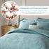 3pcs Reversible Quilt Set Egyptian Cotton Bedspreads Coverlets - millionsource