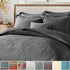 3pcs Reversible Quilt Set Egyptian Cotton Bedspreads Coverlets - millionsource