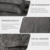 3pcs Reversible Quilt Set Egyptian Cotton Bedspreads Coverlets - millionsource