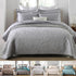 3pcs Reversible Quilt Set Egyptian Cotton Bedspreads Coverlets - millionsource