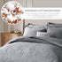 3pcs Reversible Quilt Set Egyptian Cotton Bedspreads Coverlets - millionsource