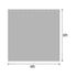 Heavy Duty Fabric Shower Curtain Set Honeycomb Weighted Hem - millionsource