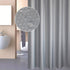 Heavy Duty Fabric Shower Curtain Set Honeycomb Weighted Hem - millionsource