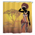 3D Printed Waterproof US Fabric Bathroom Shower Curtain Set - millionsource