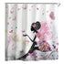 3D Printed Waterproof US Fabric Bathroom Shower Curtain Set - millionsource