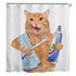 3D Printed Waterproof US Fabric Bathroom Shower Curtain Set - millionsource