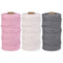 328ft/656ft Cotton Rope Macrame Cord Twisted Braided String - millionsource