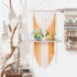 Boho Macrame Woven Wood Shelf Wall Floating Hanging Art Decor - millionsource
