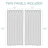 Outdoor Curtains Grommet Patio Blackout Thermal Insulated Panels - millionsource