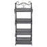 3/4/5-Tier Ladder Bookcase Storage Rack