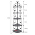 4/5 Tier Corner Shelf Plant Stand Bathroom Rack Shelf