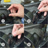 100pc Fit 8mm Hole Car Body Plastic Rivets Fastener - millionsource
