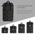 34in 3 Layer Expandable Suitcase Bag Foldable Rolling Luggage