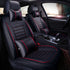 5 Seats Car Seat Covers Deluxe PU Leather Seat Cushion Full Set Cover - millionsource