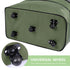 34in 3 Layer Expandable Suitcase Bag Foldable Rolling Luggage