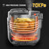 Feature of 600W Electric Non-Stick Pressure Cooker