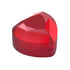 Heart Shape Ring Box With LED Light Jewelry Case