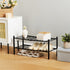 Bamboo Shoe Rack Stackable Storage Organizer Shelf