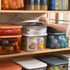 Showing of Clear Plastic Storage Bin Container w/ Lid, 5Pcs