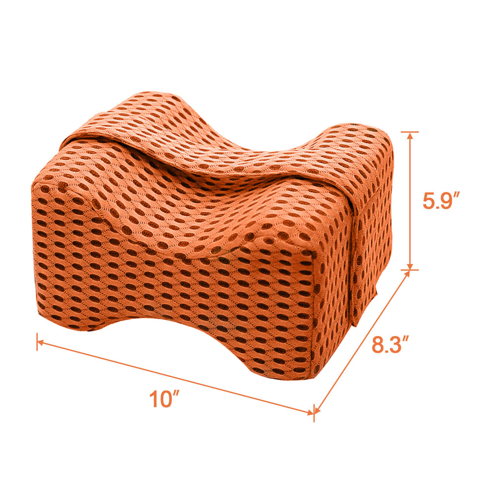 Comfortable Leg Pillow Memory Foam Knee Hip Support Cushion - millionsource