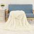 Faux Fur Throw Blanket Plush Fleece Shaggy Sherpa Cover